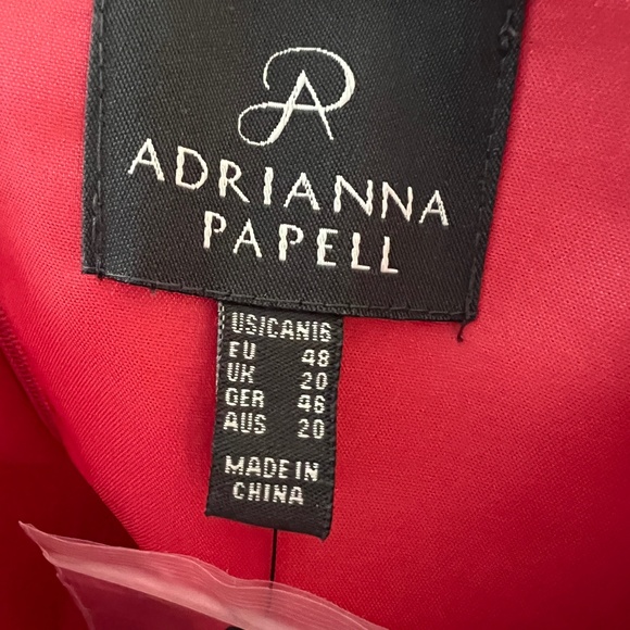 ORGANZA EVENING GOWN NEW WITH TAGS - SIZE 16 - Picture 4 of 5